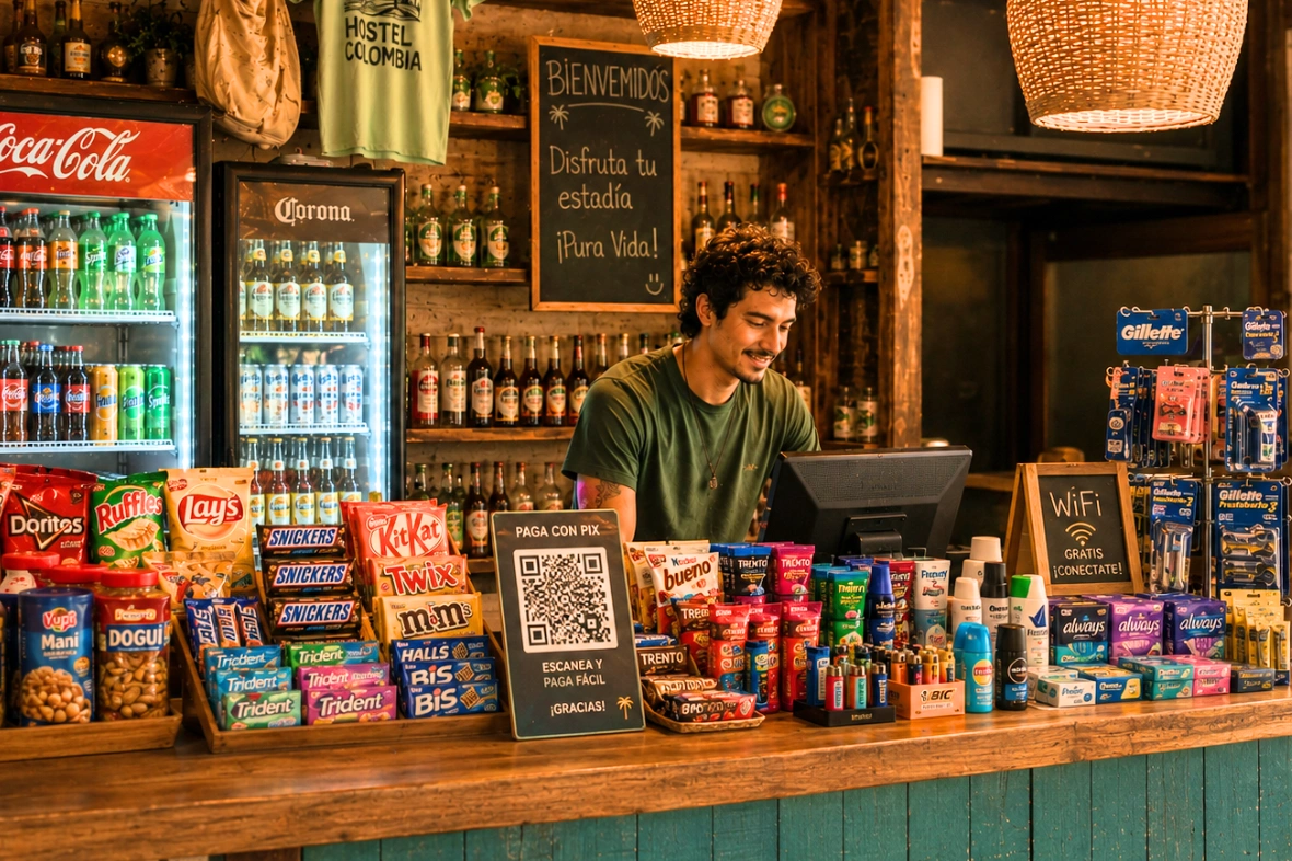 Restaurant, food and hostel market